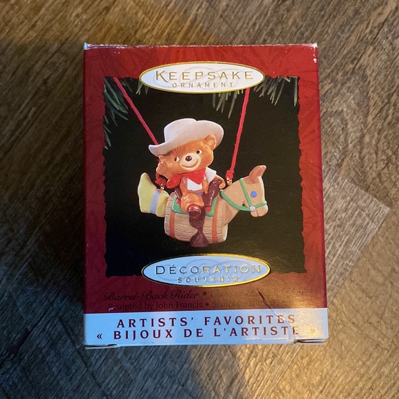 Hallmark “barrel buck rider” ornament - Picture 2 of 2
